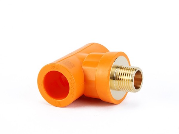 PPR大端面外牙三通（CW617N欧标铜)