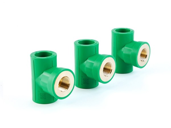 PPR大端面内牙三通（CW617N欧标铜)