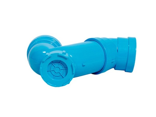 欧标17P环保排水管P型存水弯（带口）