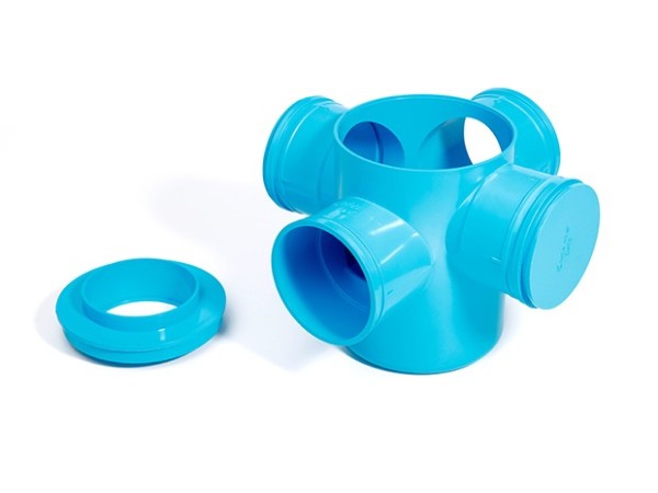 欧标17P环保排水管中央汇集器