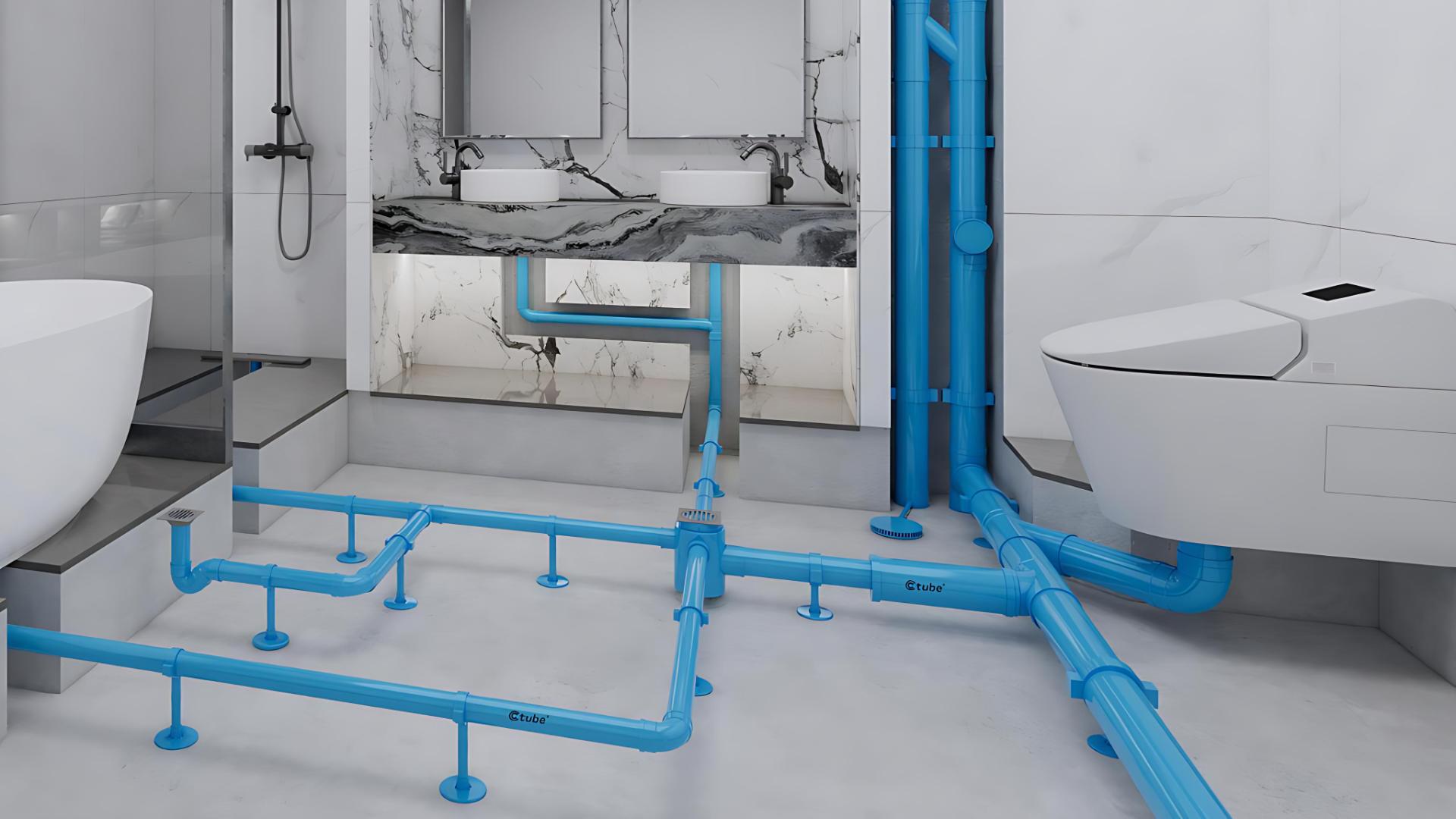 欧标墅级中央集成速排系统VS普通排水，有什么区别？