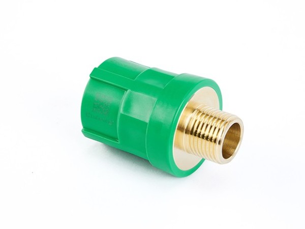 PPR大端面外牙直接（CW617N欧标铜）