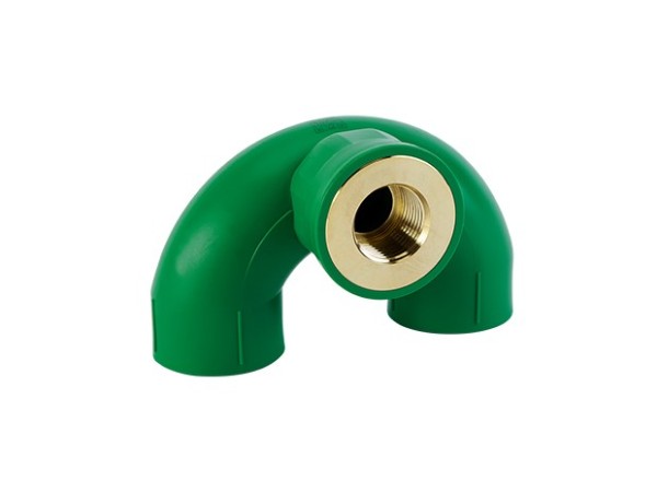 PPR全通径U型回水内牙三通（CW617N欧标铜)