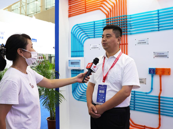 广东经济科教频《创新广东》：材通管业2023年中国建博会（广州）报道